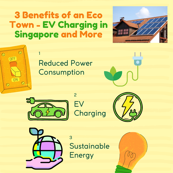 3 Benefits of an Eco Town – EV Charging in Singapore and More